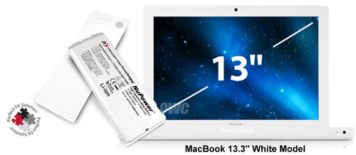 NewerTech NuPower 65W Battery (for White Pre-Unibody MacBook 13.3-inch) NewerTech NuPower 65W Battery (for White Pre-Unibody MacBook 13.3-inch)